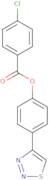 4-(1,2,3-Thiadiazol-4-yl)phenyl 4-chlorobenzenecarboxylate