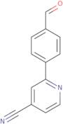 2-(4-Formylphenyl)isonicotinonitrile