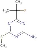-4(2-Fluoropropan-2-Yl)-6-(Methylsulfanyl)-1,3,5-Triazin-2-Amine
