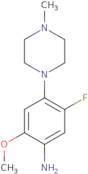 5-Fluoro-2-methoxy-4-(4-methyl-1-piperazinyl)aniline