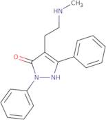 4-[2-(Methylamino)ethyl]-2,5-diphenyl-1,2-dihydro-3H-pyrazol-3-one