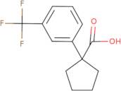 1-[3-(Trifluoromethyl)phenyl]cyclopentane-1-carboxylic acid