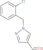 1-[(2-Chlorophenyl)methyl]-1H-pyrazole-4-carbaldehyde