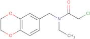 2-Chloro-N-(2,3-dihydro-1,4-benzodioxin-6-ylmethyl)-N-ethylacetamide