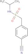 1-(4-Cyanophenyl)-N-isopropylmethanesulfonamide