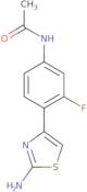 N-[4-(2-Amino-1,3-thiazol-4-yl)-3-fluorophenyl]acetamide