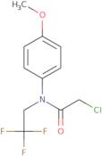 2-Chloro-N-(4-methoxyphenyl)-N-(2,2,2-trifluoroethyl)acetamide