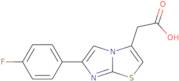 2-[6-(4-Fluorophenyl)imidazo[2,1-b][1,3]thiazol-3-yl]acetic acid