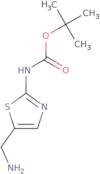 tert-butyl N-[5-(aminomethyl)-1,3-thiazol-2-yl]carbamate