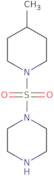1-[(4-Methylpiperidin-1-yl)sulfonyl]piperazine