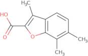 3,6,7-Trimethyl-benzofuran-2-carboxylic acid