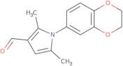 1-(2,3-Dihydro-benzo[1,4]dioxin-6-yl)-2,5-dimethyl-1H-pyrrole-3-carbaldehyde
