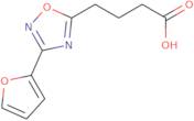 4-(3-Furan-2-yl-[1,2,4]oxadiazol-5-yl)-butyric acid