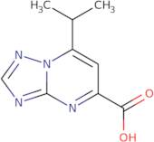 7-(Propan-2-yl)-[1,2,4]triazolo[1,5-a]pyrimidine-5-carboxylic acid