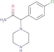 2-(4-Chlorophenyl)-2-(piperazin-1-yl)acetamide