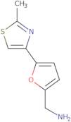 [5-(2-Methyl-1,3-thiazol-4-yl)furan-2-yl]methanamine