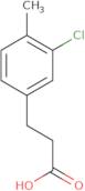 3-(3-Chloro-4-methylphenyl)propanoic acid