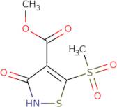Methyl 3-hydroxy-5-(methylsulfonyl)isothiazole-4-carboxylate