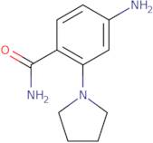 4-Amino-2-(1-pyrrolidinyl)benzamide