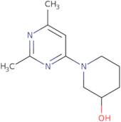 1-(2,6-Dimethylpyrimidin-4-yl)piperidin-3-ol