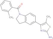 (5-(2-Amino-5-methylthiazol-4-yl)-indolin-1-yl)(o-tolyl)methanone