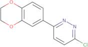 3-Chloro-6-(2,3-dihydro-1,4-benzodioxin-6-yl)pyridazine