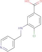 4-Chloro-3-[(pyridin-4-ylmethyl)-amino]-benzoic acid