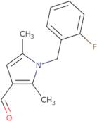 1-(2-Fluoro-benzyl)-2,5-dimethyl-1H-pyrrole-3-carbaldehyde