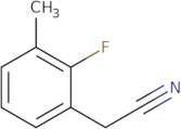 2-(2-Fluoro-3-methylphenyl)acetonitrile