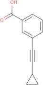 3-(2-Cyclopropylethynyl)benzoic acid