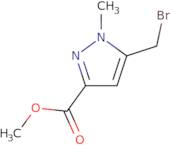 5-Bromomethyl-1-methyl-1H-pyrazole-3-carboxylic acid methyl ester