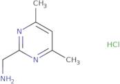 1-(4,6-Dimethylpyrimidin-2-yl)methanamine hydrochloride