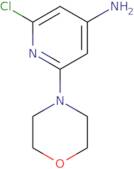 4-Amino-2-chloro-6-morpholinopyridine