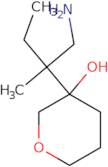 3-(1-Amino-2-methylbutan-2-yl)oxan-3-ol