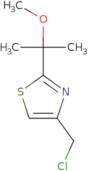 4-(Chloromethyl)-2-(2-methoxypropan-2-yl)thiazole