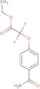 Ethyl 2-(4-carbamoylphenoxy)-2,2-difluoroacetate