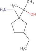 2-[1-(Aminomethyl)-3-ethylcyclopentyl]propan-2-ol