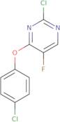 2-Chloro-4-(4-chlorophenoxy)-5-fluoropyrimidine