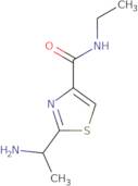 2-(1-Aminoethyl)-N-ethyl-1,3-thiazole-4-carboxamide