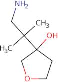 3-(1-Amino-2-methylpropan-2-yl)oxolan-3-ol