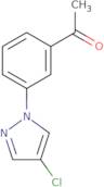 1-[3-(4-Chloropyrazol-1-yl)phenyl]ethanone