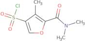 5-(Dimethylcarbamoyl)-4-methylfuran-3-sulfonyl chloride