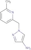 1-[(6-Methylpyridin-2-yl)methyl]pyrazol-4-amine