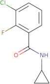 3-Chloro-N-cyclopropyl-2-fluorobenzamide
