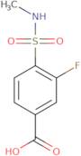 3-Fluoro-4-(methylsulfamoyl)benzoic acid
