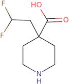 4-(2,2-Difluoroethyl)piperidine-4-carboxylic acid