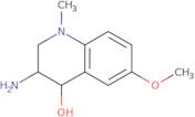 3-Amino-6-methoxy-1-methyl-1,2,3,4-tetrahydroquinolin-4-ol