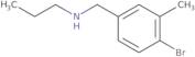 [(4-Bromo-3-methylphenyl)methyl](propyl)amine