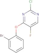 4-(2-Bromophenoxy)-2-chloro-5-fluoropyrimidine