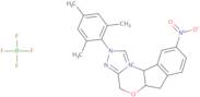 (5aR,10bS)-2-Mesityl-9-nitro-5a,10b-dihydro-4H,6H-indeno[2,1-b][1,2,4]triazolo[4,3-d][1,4]oxazin-2…